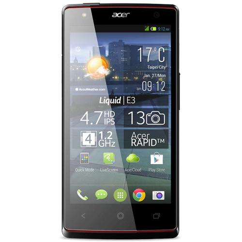 Smartphone Acer Liquid E3 Duo, Go, Double SIM, Titanium Gold