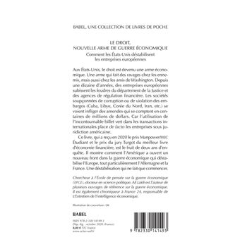 Le Droit, nouvelle arme de guerre économique