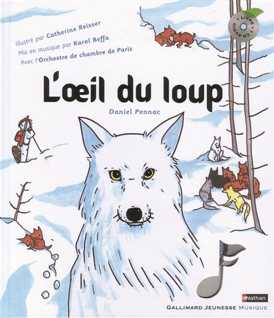 L'oeil du loup - Daniel Pennac - Livre CD