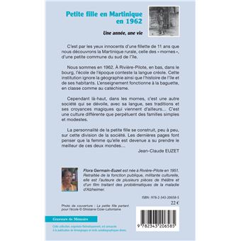 Petite fille en Martinique en 1962