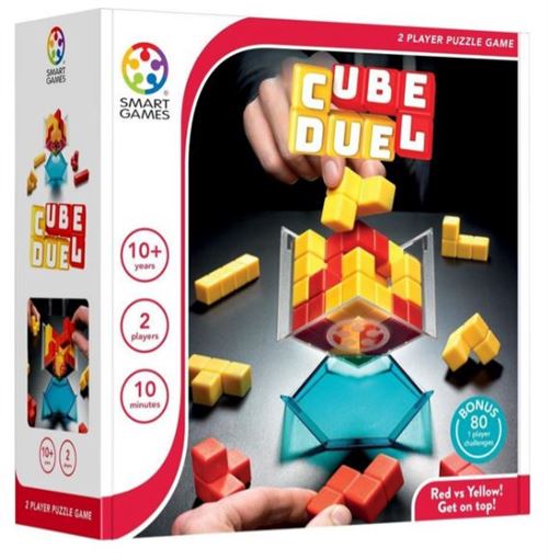 SmartGames - Cube Duel - Jeu de Logique - 2 Joueurs - 8 Ans+ - Image 2