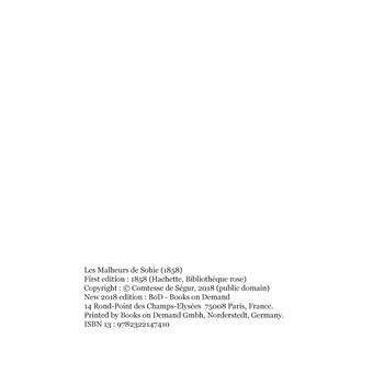 Les Malheurs de Sophie : l'intégrale des aventures