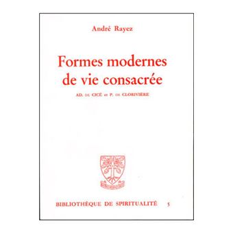Formes modernes de vie consacrée