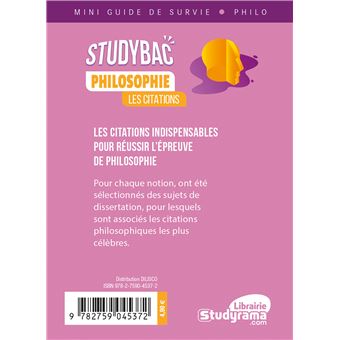 Philosophie : Les citations