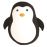 Zip & Flip Penguin Travel Pillow Head Rest