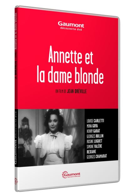 Annette et la dame blonde DVD