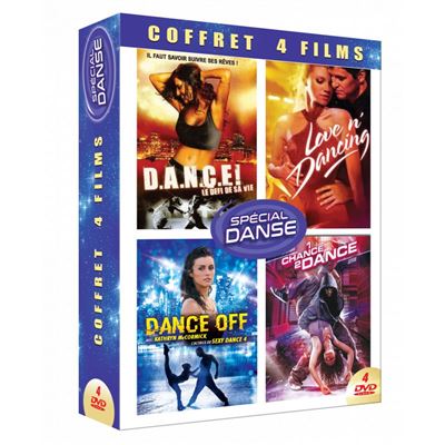 Coffret Danse 4 Films DVD