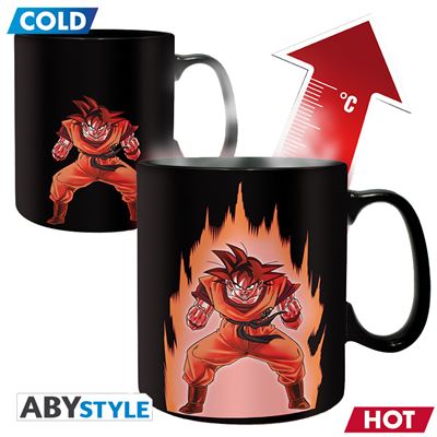 DRAGON BALL-MUG HEAT CHANGE 460 ML-GOKU