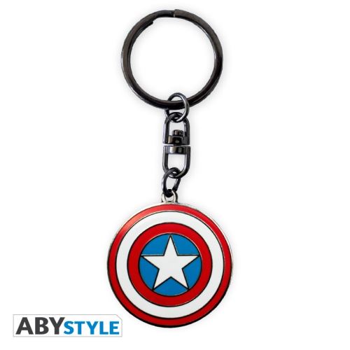 Porte-clés ABYstyle Marvel Captain America X4