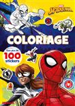 Marvel Spider-Man - Coloriage avec plus de 100 stickers (Peter Parker et Mile Morales)