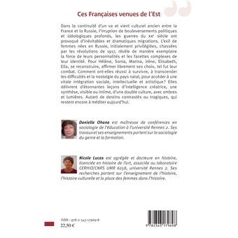 Ces Françaises venues de l'Est