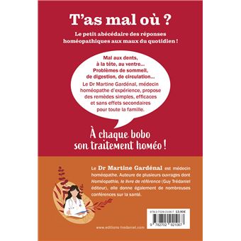 T'as mal où ? Ma réponse homéo