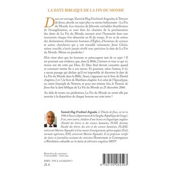 La date biblique de la fin du monde