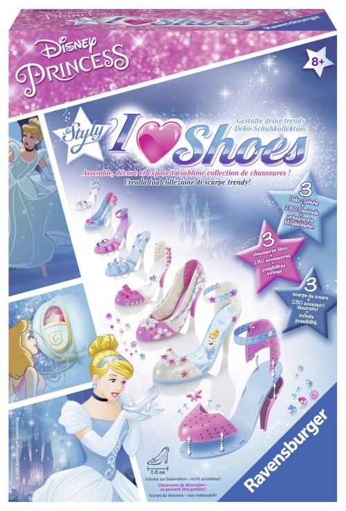 Kit créatif Ravensburger I love Shoes Cendrillon Disney