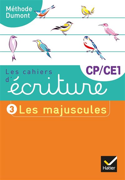 Les cahiers d'ecriture cp-ce1,3:les majuscules
