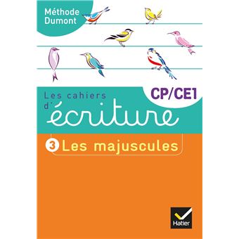 Les cahiers d'écriture CP-CE1 Éd. 2019 - Cahier n° 3 LES MAJUSCULES