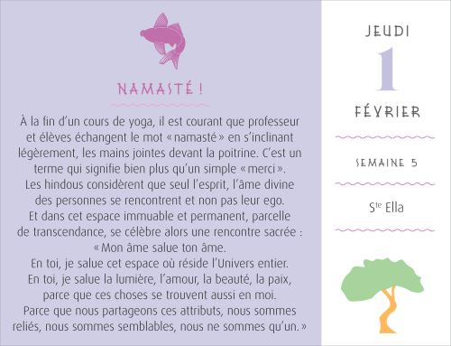 Almaniak 365 jours de pensées positives 2019 - relié - Françoise