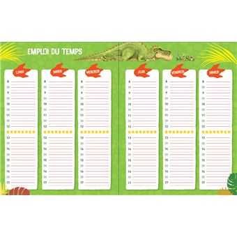 Cahier de textes Gigantosaurus