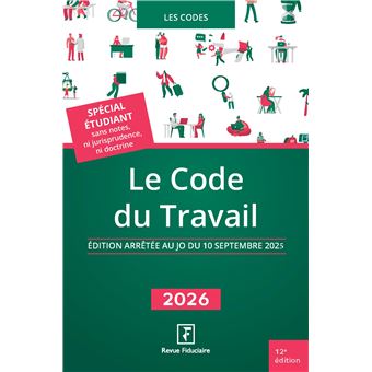 Le code du travail 2026
