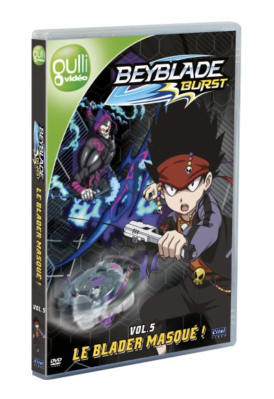 Beyblade burst/volume 5/le blader masque