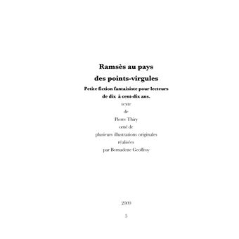Ramsès au pays des points-virgules