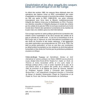 L'exploitation et les abus sexuels des casques bleus en