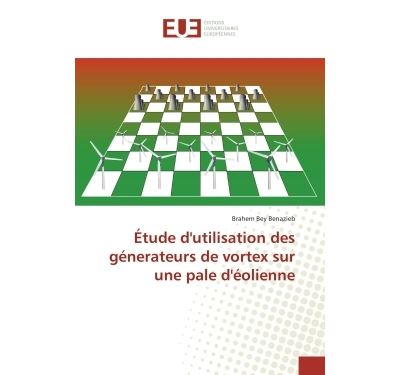 Etude d'utilisation des generateurs de vortex sur une pale d