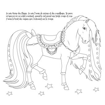 Mon coffret paillettes - Chevaux