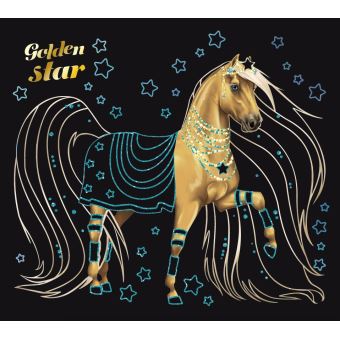 Mon coffret paillettes - Chevaux