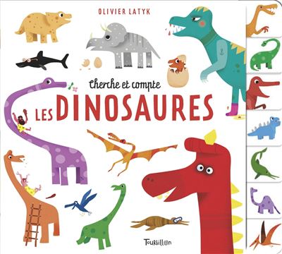 Cherche et compte les dinosaures