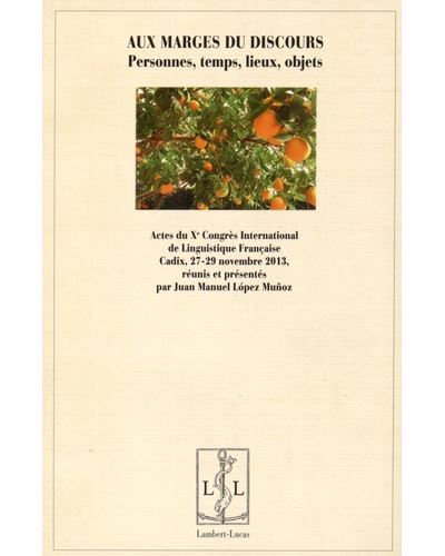 Aux marges du discours