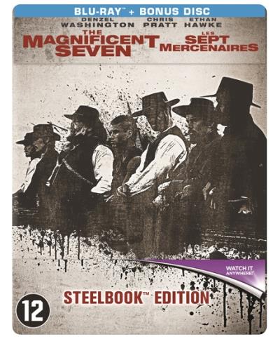 MAGNIFICENT SEVEN-STEELBOOK-2DVD-BLURAY-BIL