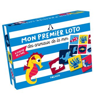 Mon premier loto des animaux de la mer