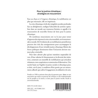 Pour la justice climatique
