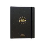 Agenda classique Mr. Wonderful Semainier 2020 2021 Tu vas y arriver Noir