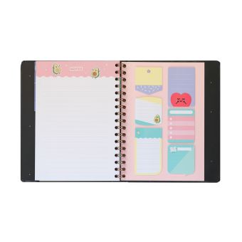 Agenda classique Mr. Wonderful Semainier 2020 2021 Tu vas y arriver Noir