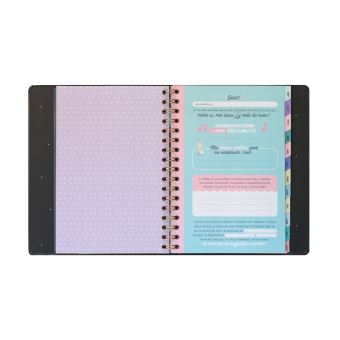 Agenda classique Mr. Wonderful Semainier 2020 2021 Tu vas y arriver Noir