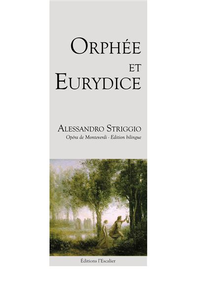 L'Orfeo, Orphée et Eurydice