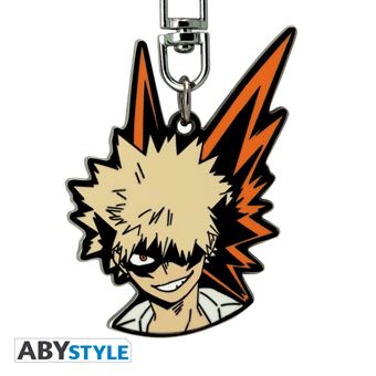 Porte-clés métal Bakugo My Hero Academia