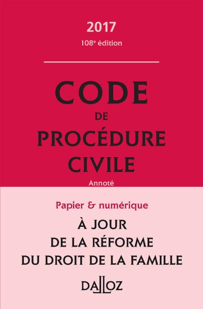 Code de procédure civile
