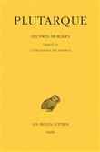 Œuvres morales. Tome XIV, 1ère partie : Traité 63