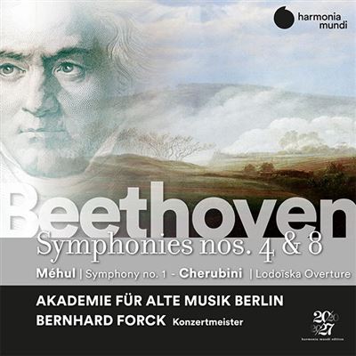 Beethoven : Symphonies Numéros 4 et 8 - Méhul : Symphonie Numéro 1