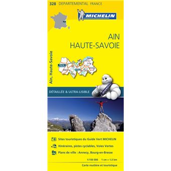 carte michelin annecy Ain, Haute Savoie Échelle 1/150 000   broché   Collectif Michelin 
