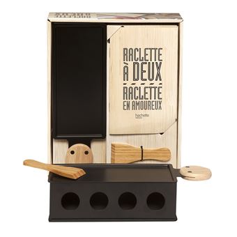 Coffret Raclette à deux, raclette en amoureux