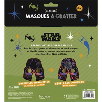 STAR WARS - Les Ateliers Disney - Masques à gratter