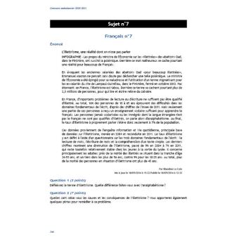 Concours ambulancier 2020-2021 Tout-en-un