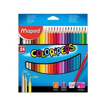 MAPED COLORPEPS POCH 24 CRAYONS