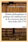 Histoire philosophique et politique des établissemens