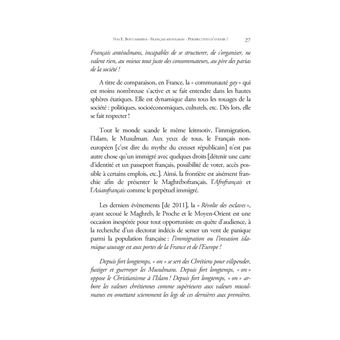 Sociologie du Français musulman - Perspectives d'avenir ?