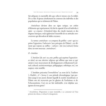 Sociologie du Français musulman - Perspectives d'avenir ?